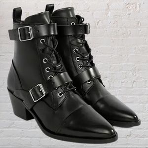 ALL SAINTS Lucie Buckle Boot SIZE 40